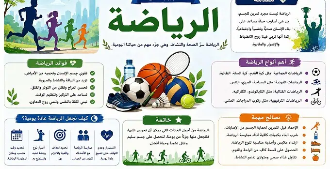 تعبير عن الرياضة