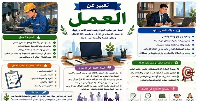 تعبير عن العمل